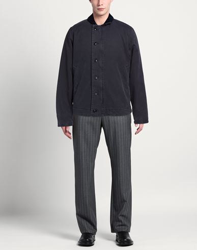 Man Jacket Navy Size XL Cotton, Virgin Wool