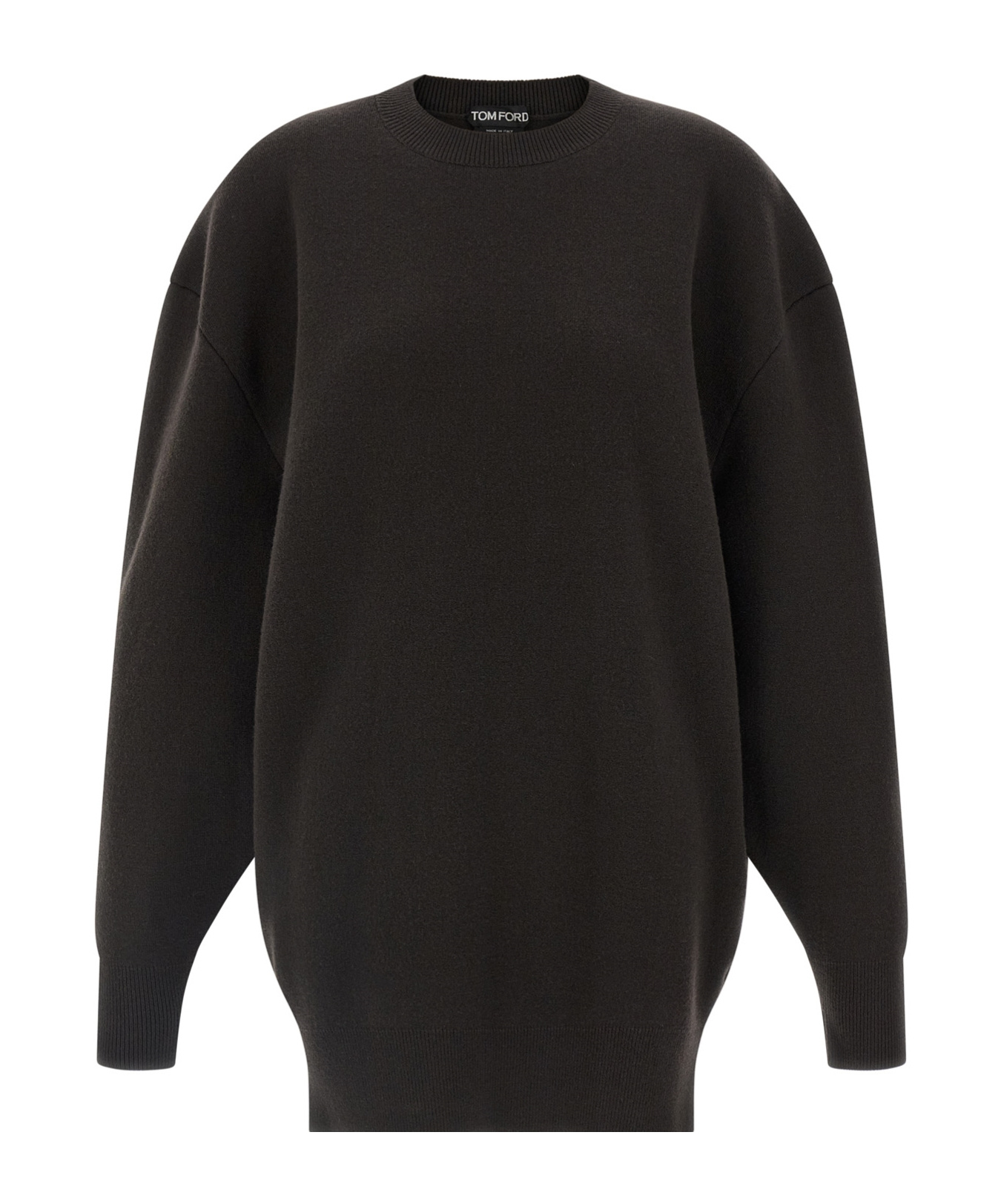 Sculptural Sweatshirt Mini Dress