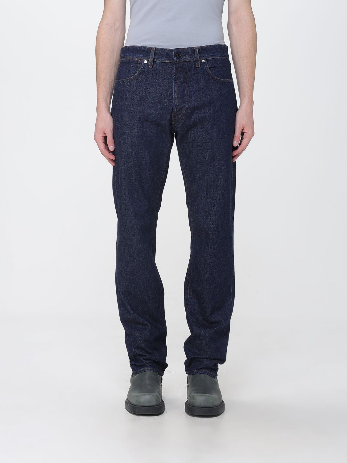 Jeans Men color Navy