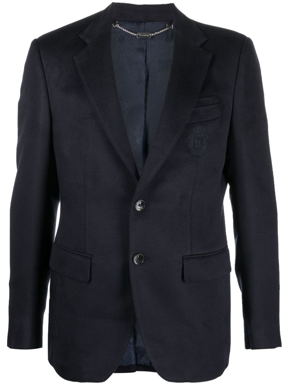 Single-breasted blazer - Neutrals
