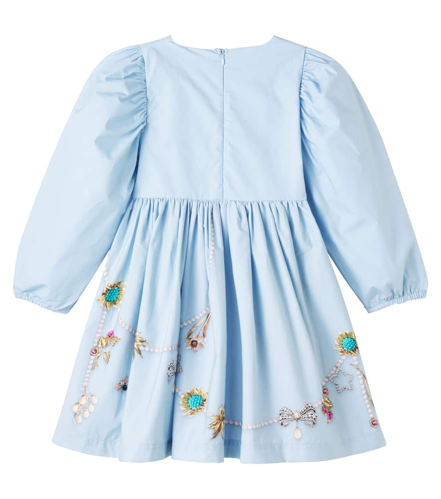 Cilja printed cotton dress