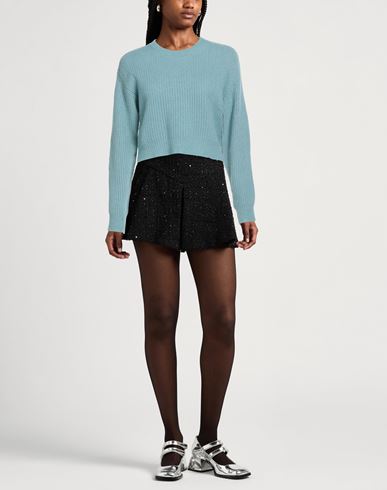 Woman Sweater Turquoise Size L Cashmere, Silk