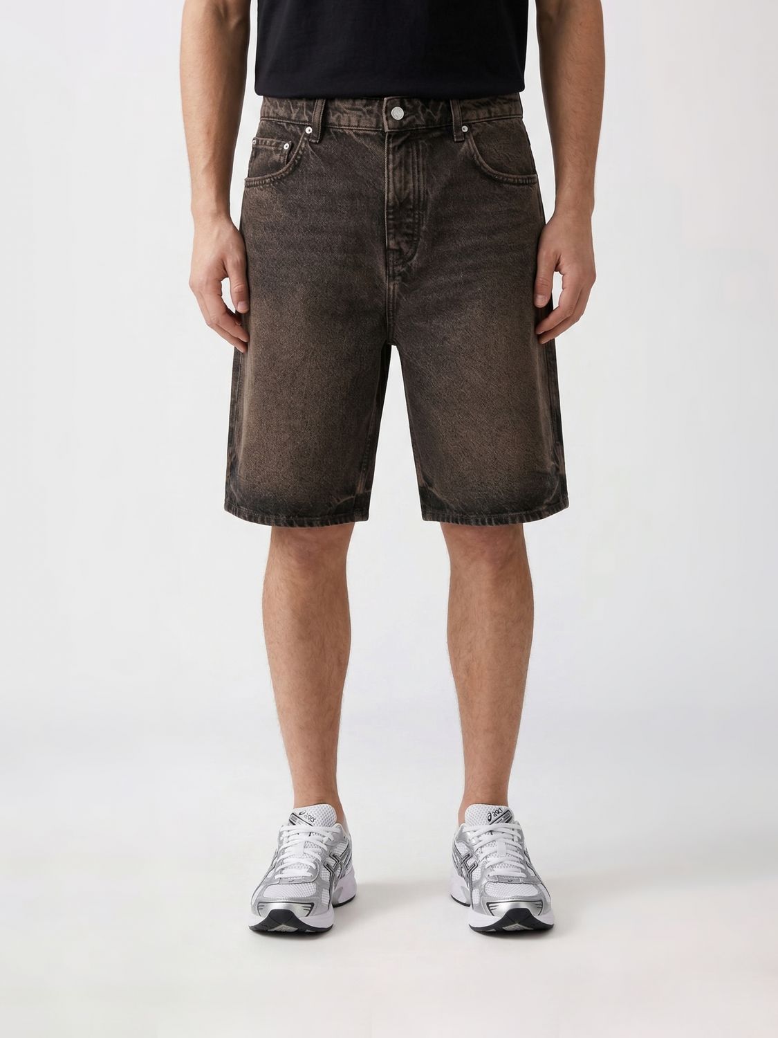 Shorts Men color Denim