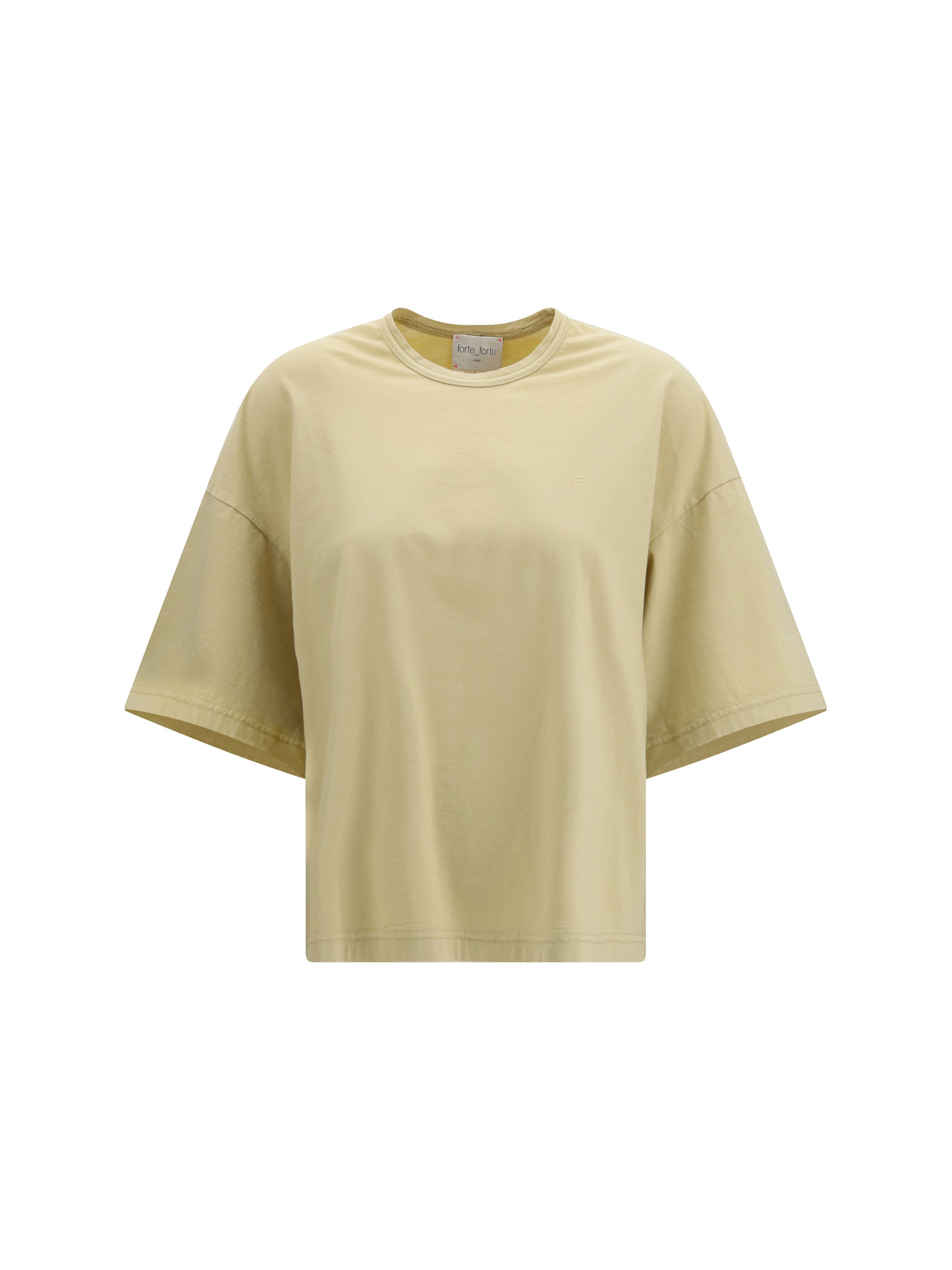 Organic Cotton Jersey T-Shirt — Beige