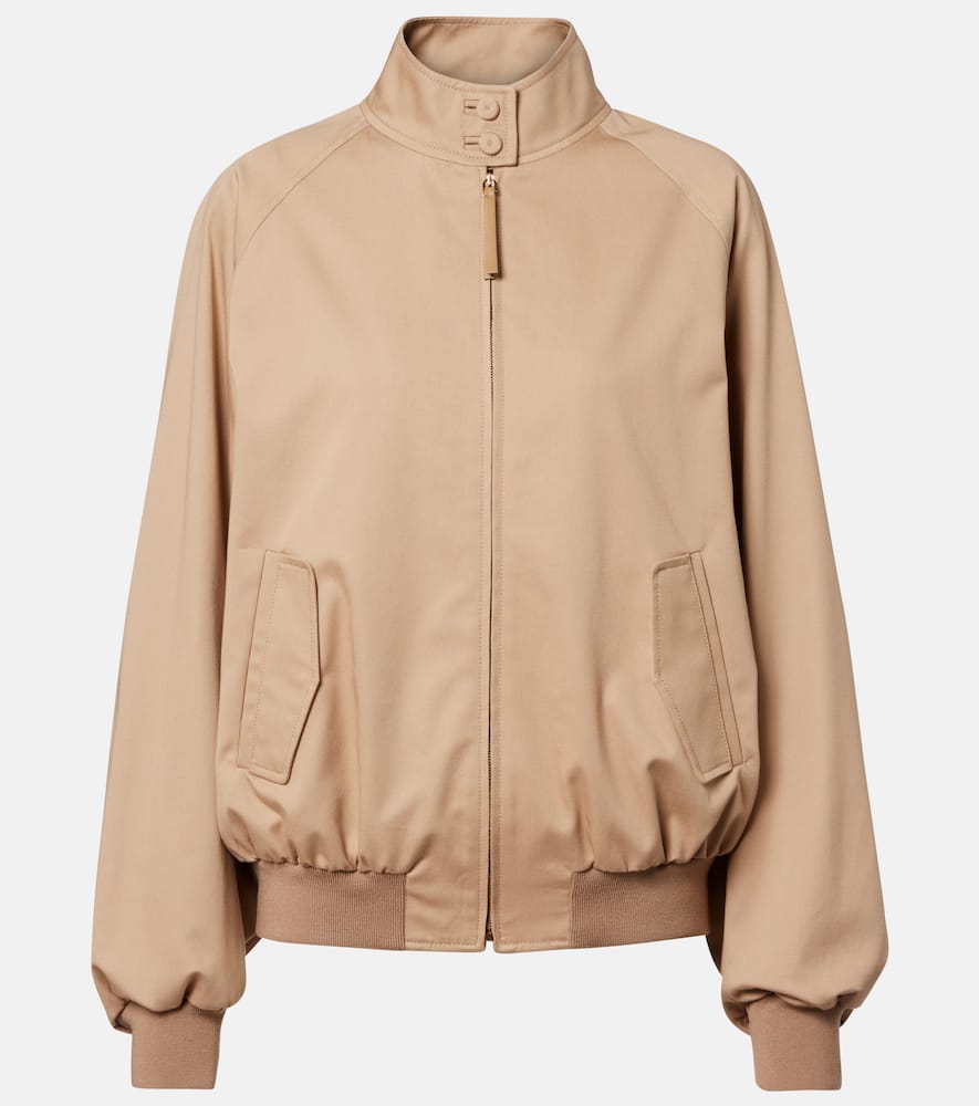 Wynne cotton bomber jacket