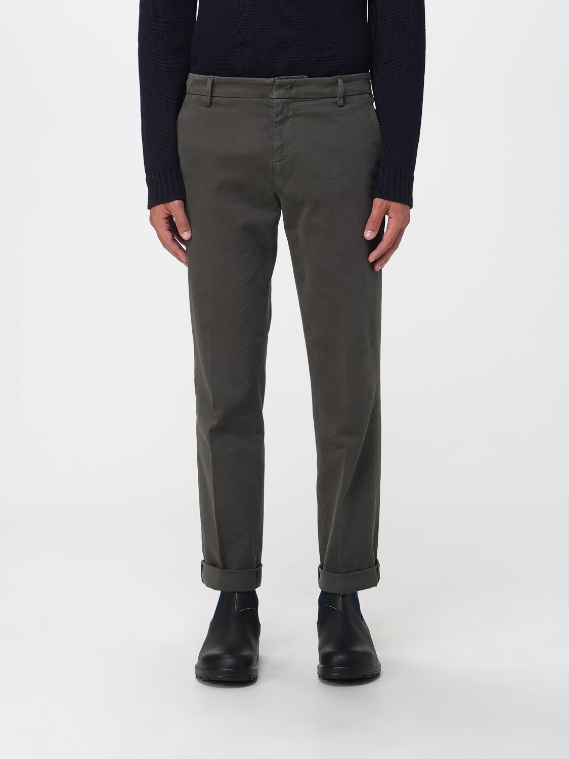 Pants Men color Burnt