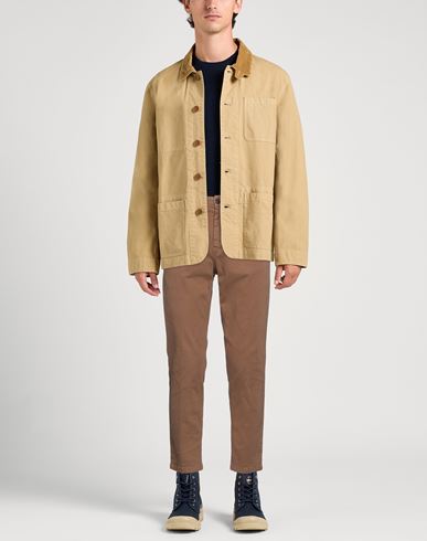 Roÿ Roger's Man Pants Camel Size 38 Cotton, Elastane