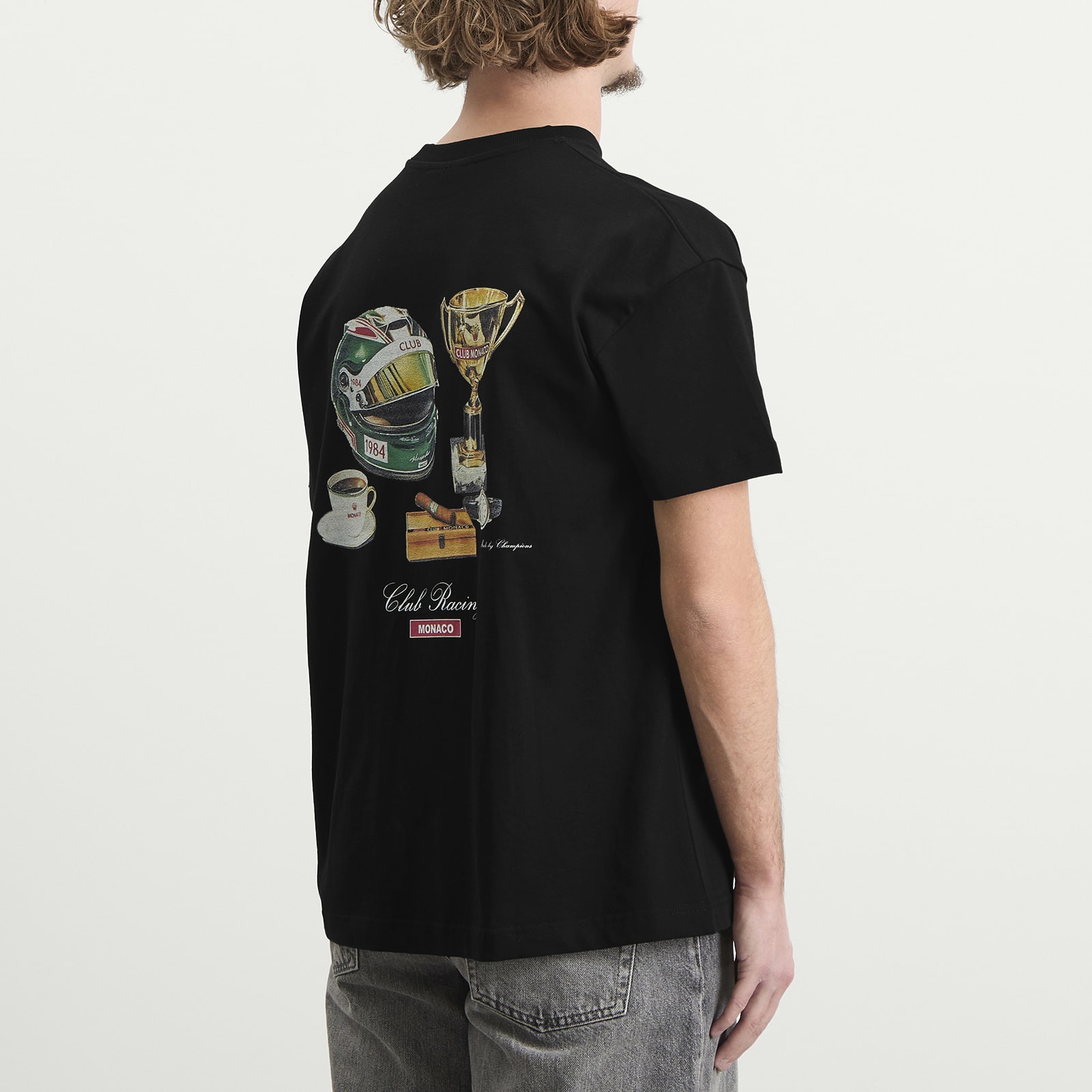 Men's Club Racing T-Shirt Black