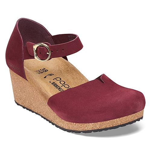 Papillio by Mary Leather Wedge