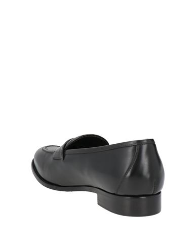 Man Loafers Black Size 10 Leather