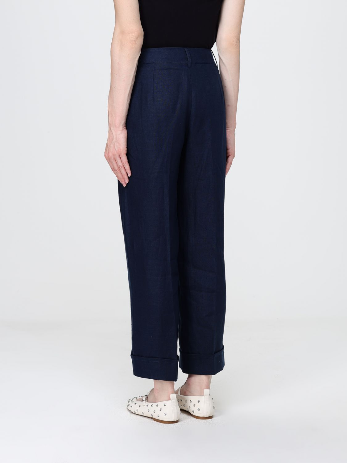 Pants Woman color Blue
