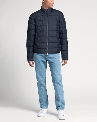 Man Puffer Navy Size XS Polyester