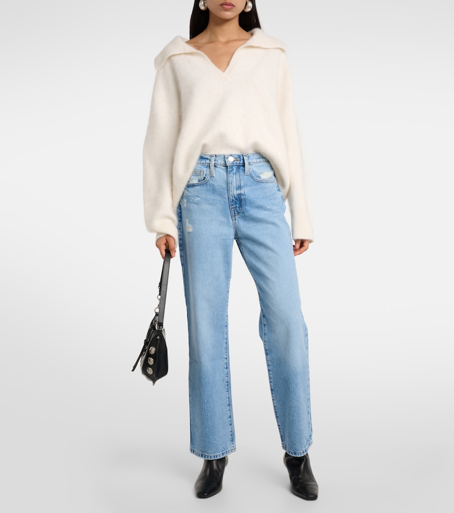 Le Jane high-rise straight jeans