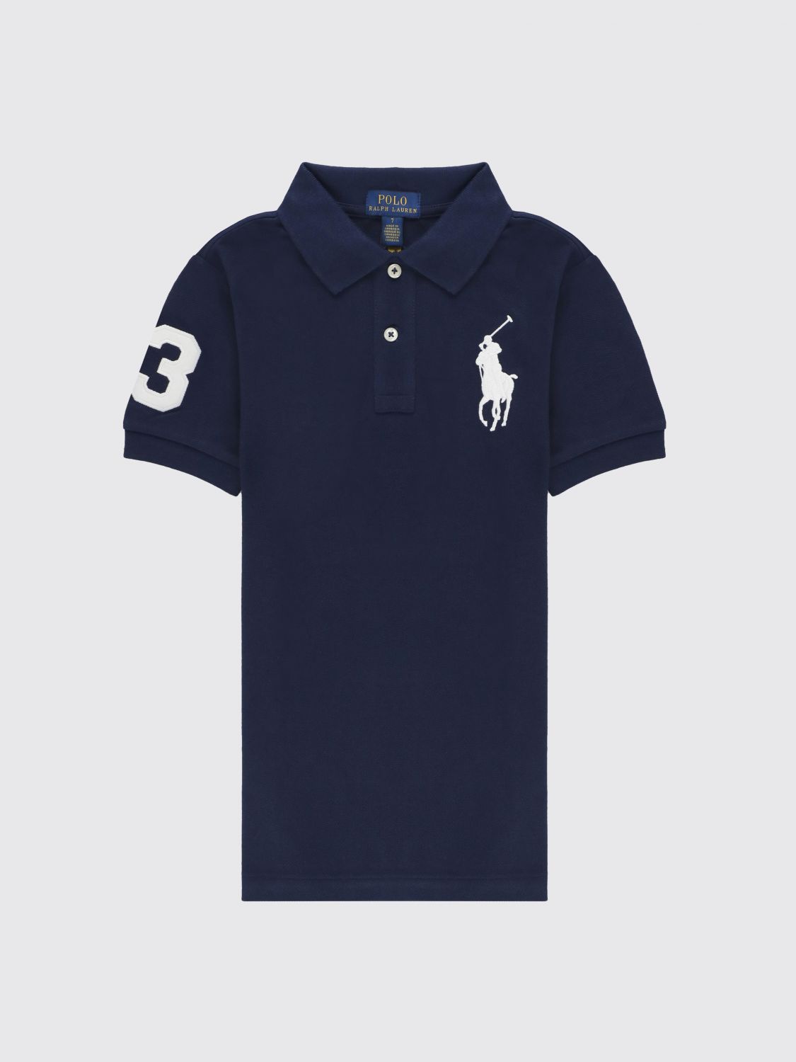 Polo Shirt Kids color Blue