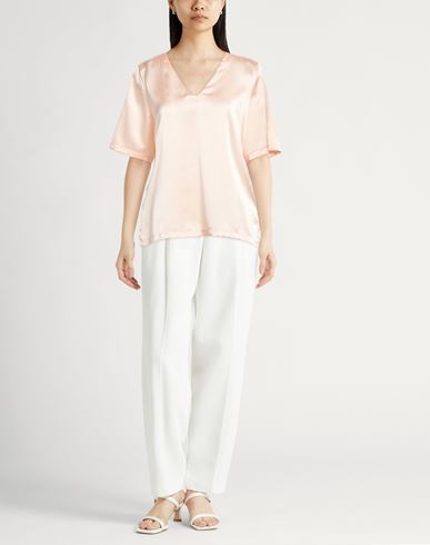 Brian Dales Woman Top Apricot Size 10 Polyester
