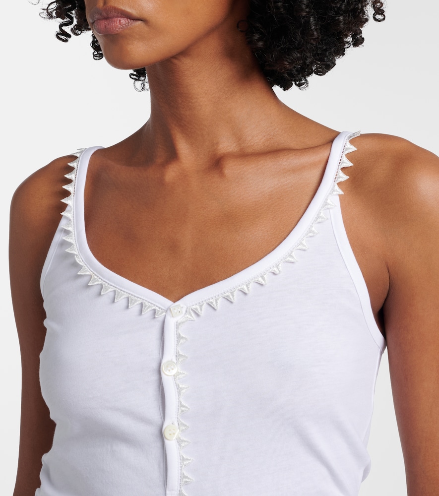 Clavela cotton tank top