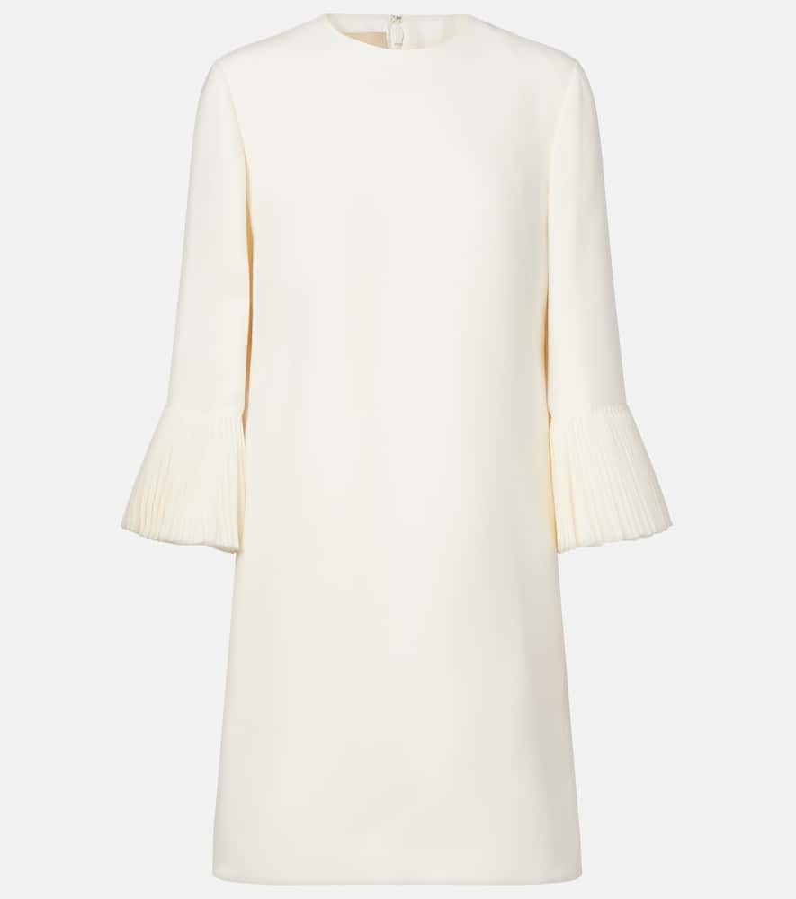 Wool and silk minidress