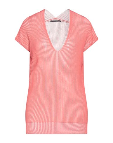 Woman Sweater Coral Size S Cotton