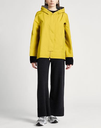 Woman Jacket Mustard Size 2 Polyester, PTFE