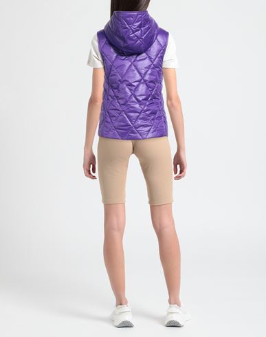 Woman Vest Purple Size 6 Polyester
