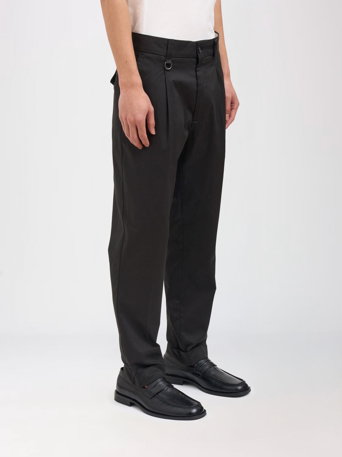 Pants Men color Yellow Cream