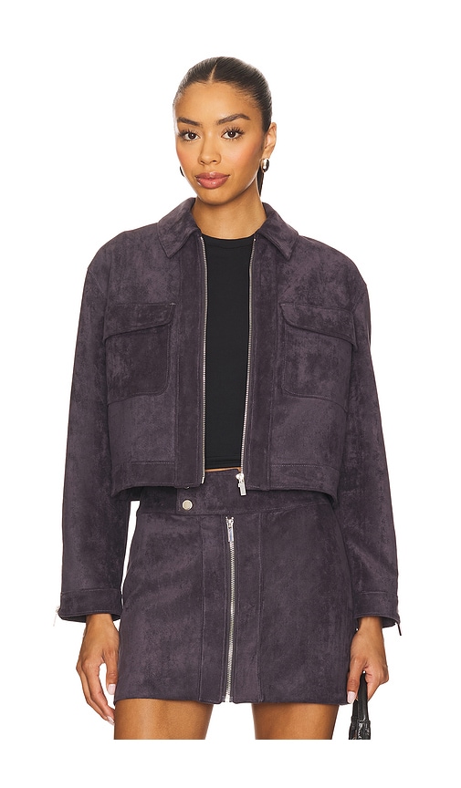 Amanda Uprichard Becker Jacket in Grey. XL. Also in L, M