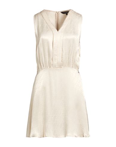 Woman Mini dress Ivory Size 8 Viscose