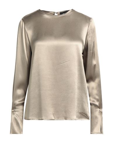 Alpha Studio Woman Top Bronze Size 6 Viscose