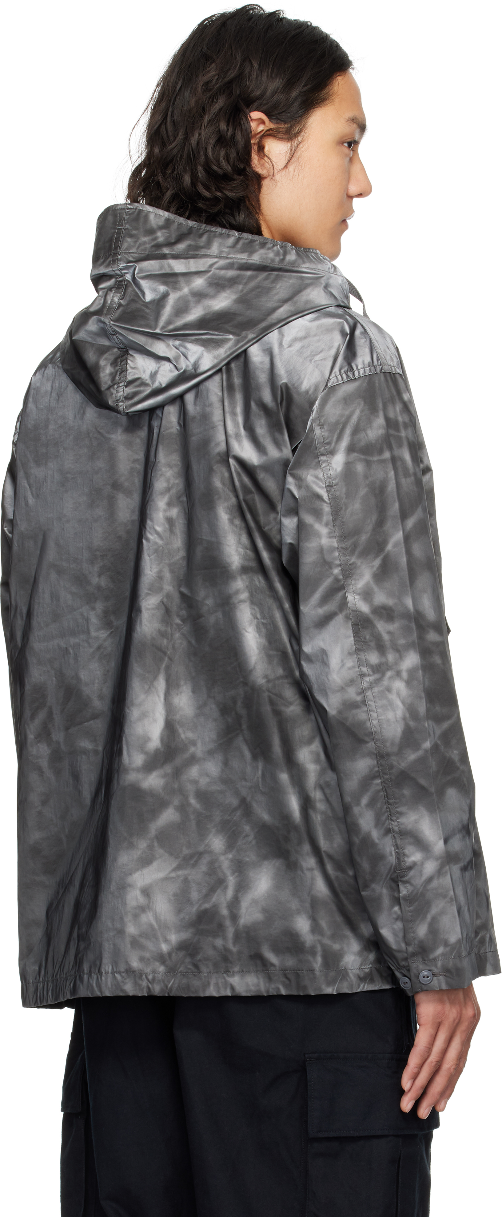 Engineered Garments Gray Cagoule Jacket