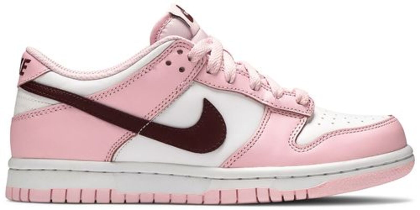 Dunk Low Pink Foam Red White Women's