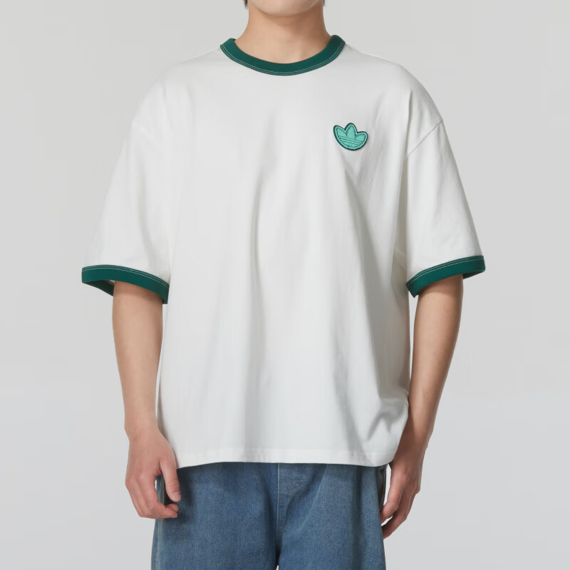 Originals logo T-Shirt Asia Sizing 'White Green'