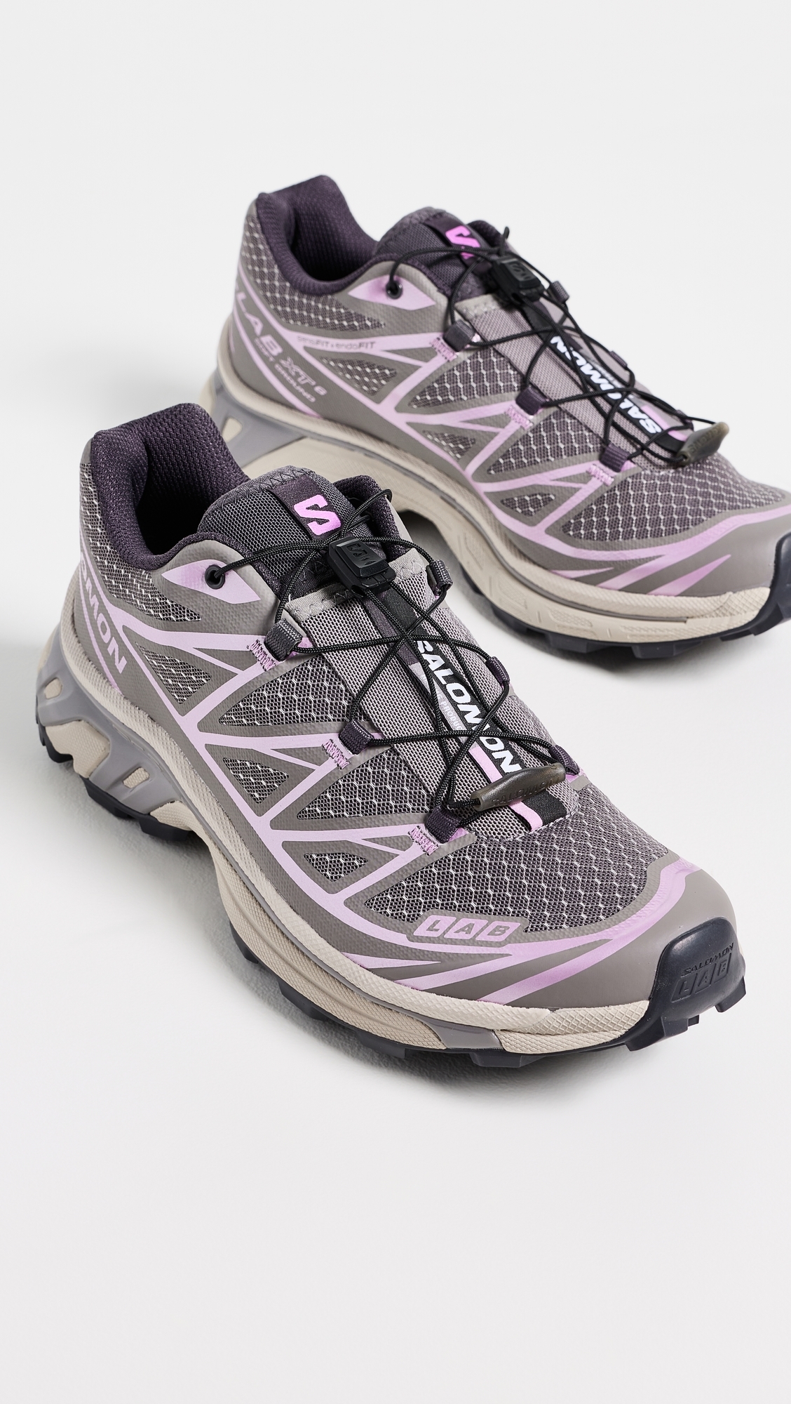 XT-6 Steel Streets Sneakers Cloudburst/Dawn Pink/Nine Iron