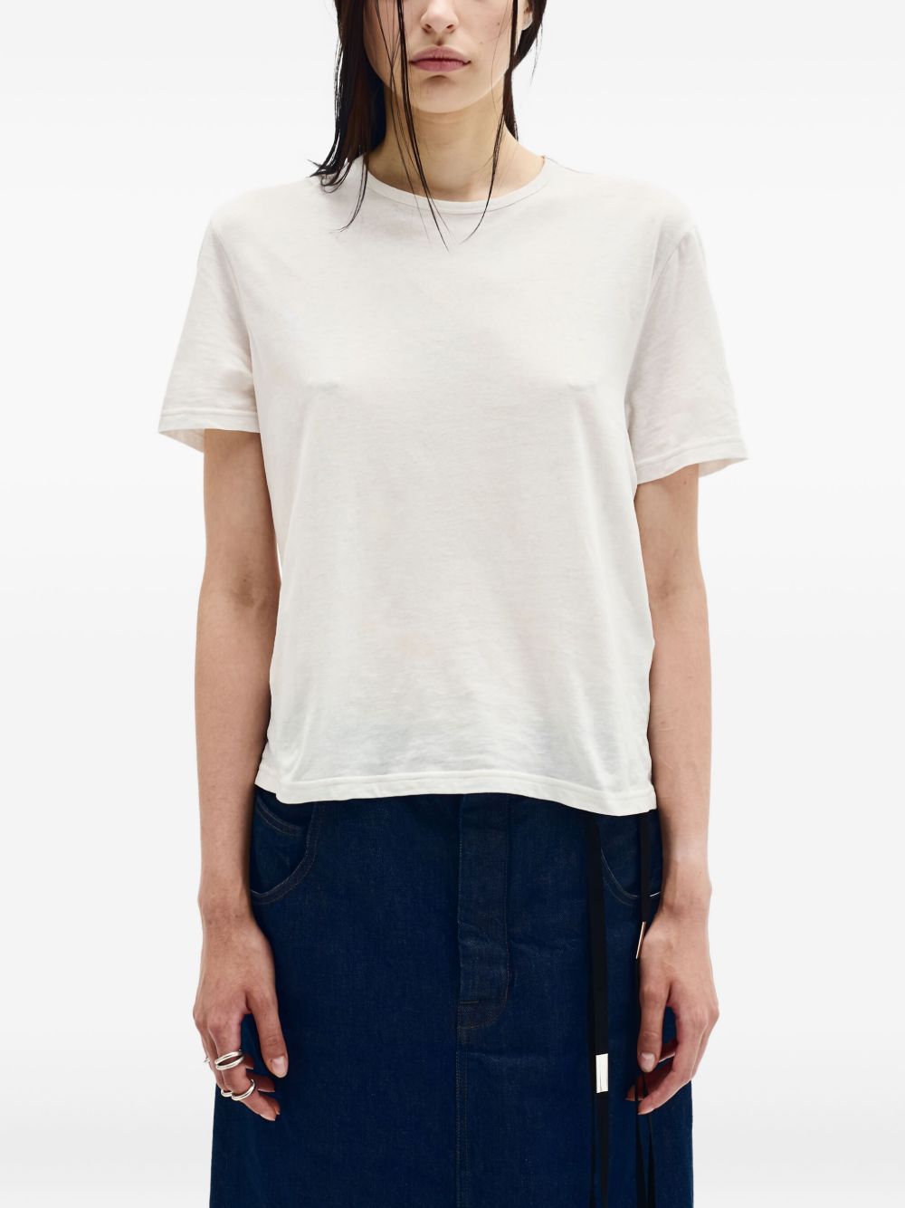 Fanie October And The Eyes T-shirt - White