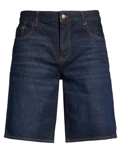 Man Denim shorts Blue Size 28 Cotton, Elastane