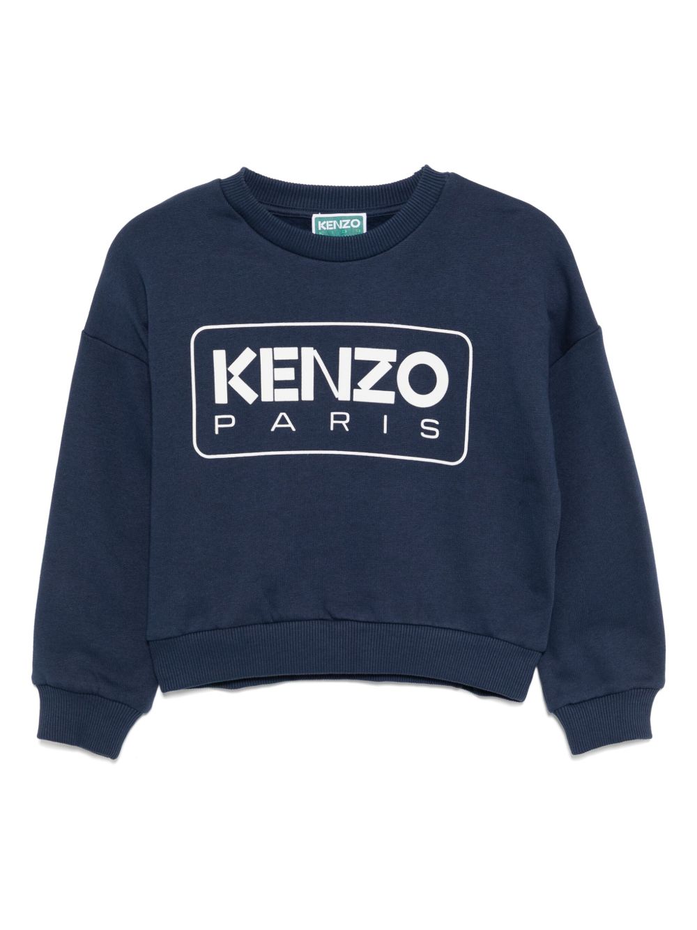 Logo-printed sweatshirt - Blue