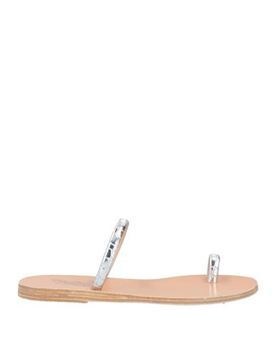 Woman Thong sandal Silver