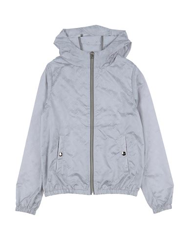 Kid Girl Jacket Light grey Size 10 Polyamide