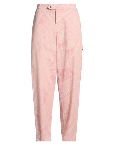 Man Pants Pink Size L Cotton