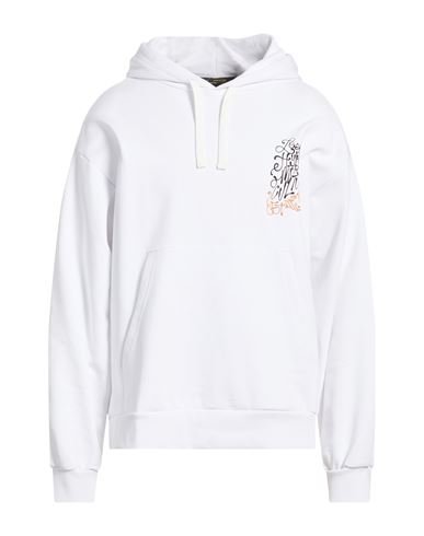 Man Sweatshirt White Size L Cotton