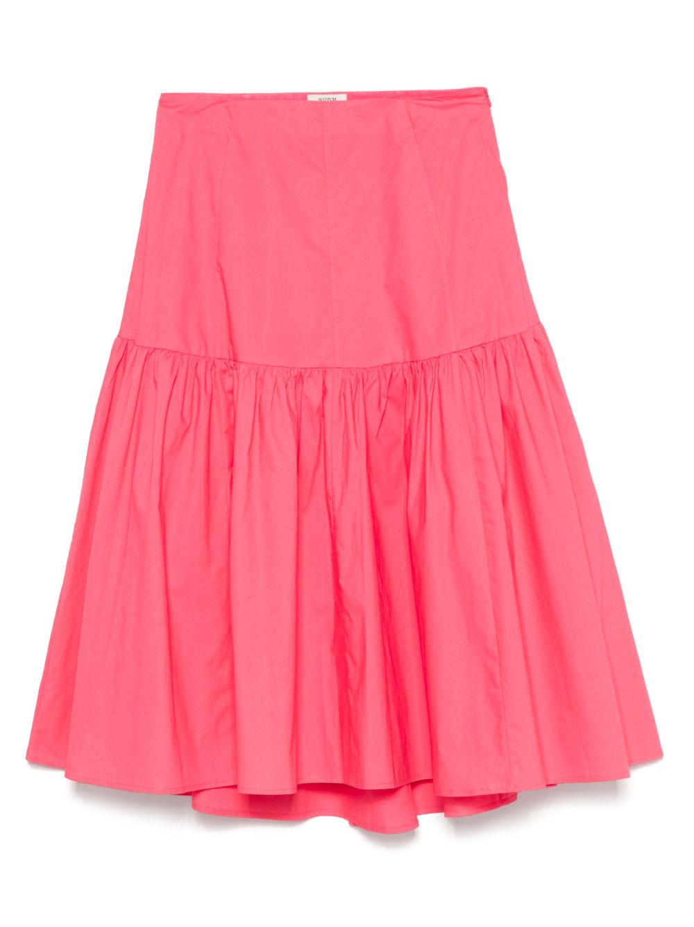 A-line midi skirt - Pink
