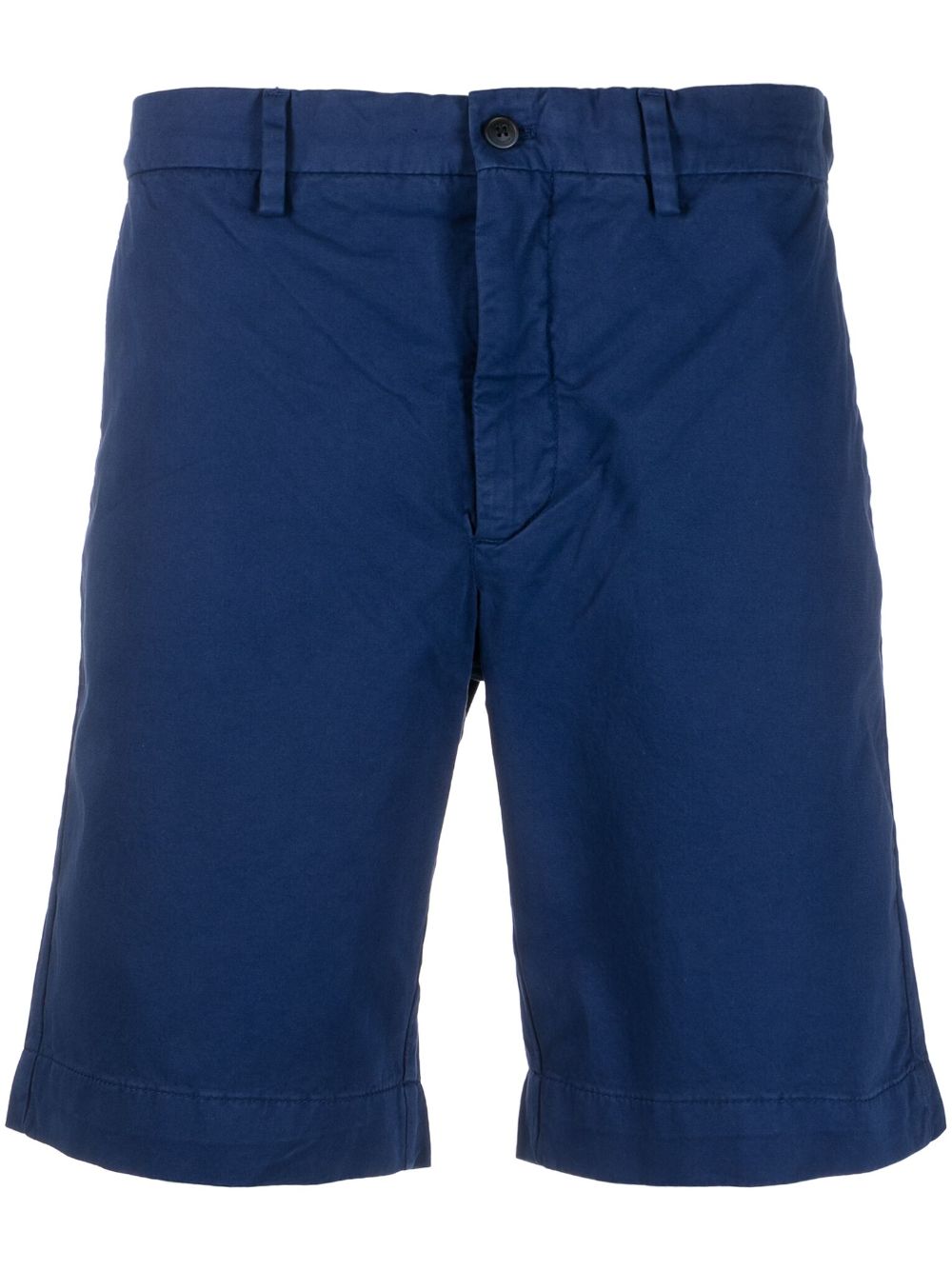 Four-pocket chino shorts - Blue