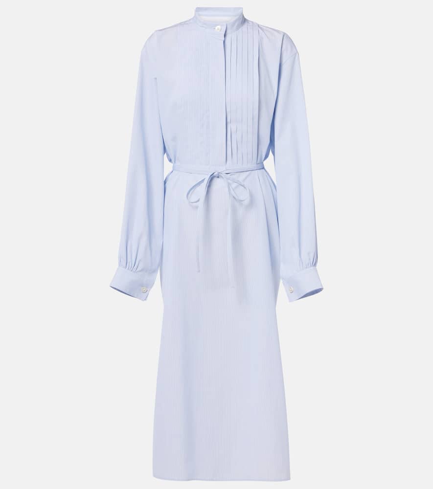 Cotton shirt dress