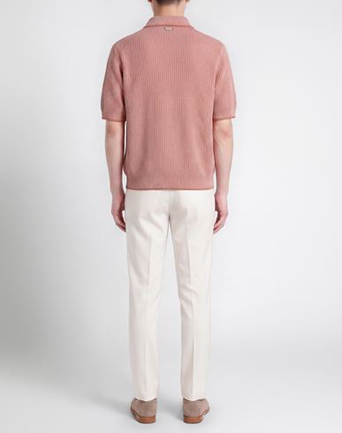 Man Shirt Antique rose Size S Cotton, Linen, Cashmere