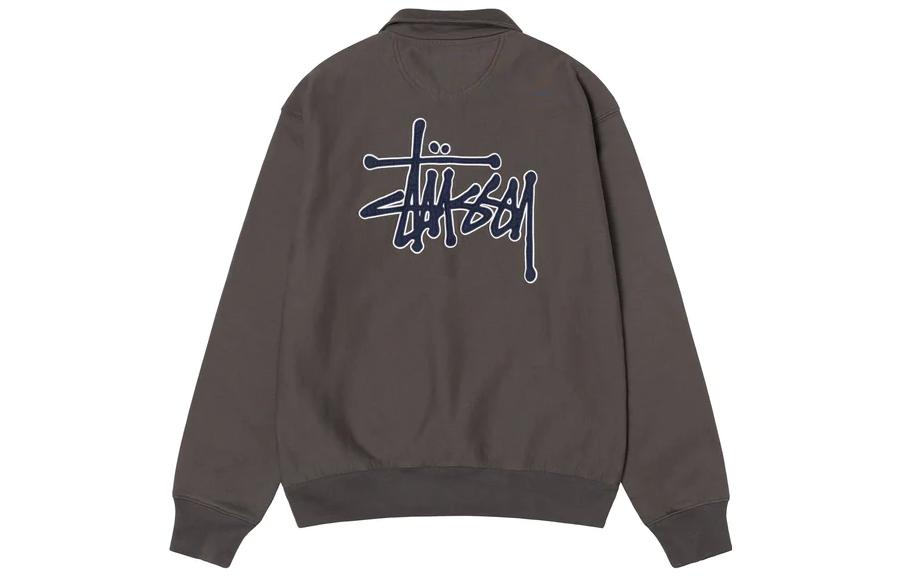 X Denim Tears Half Zip Fleece 'Charcoal'