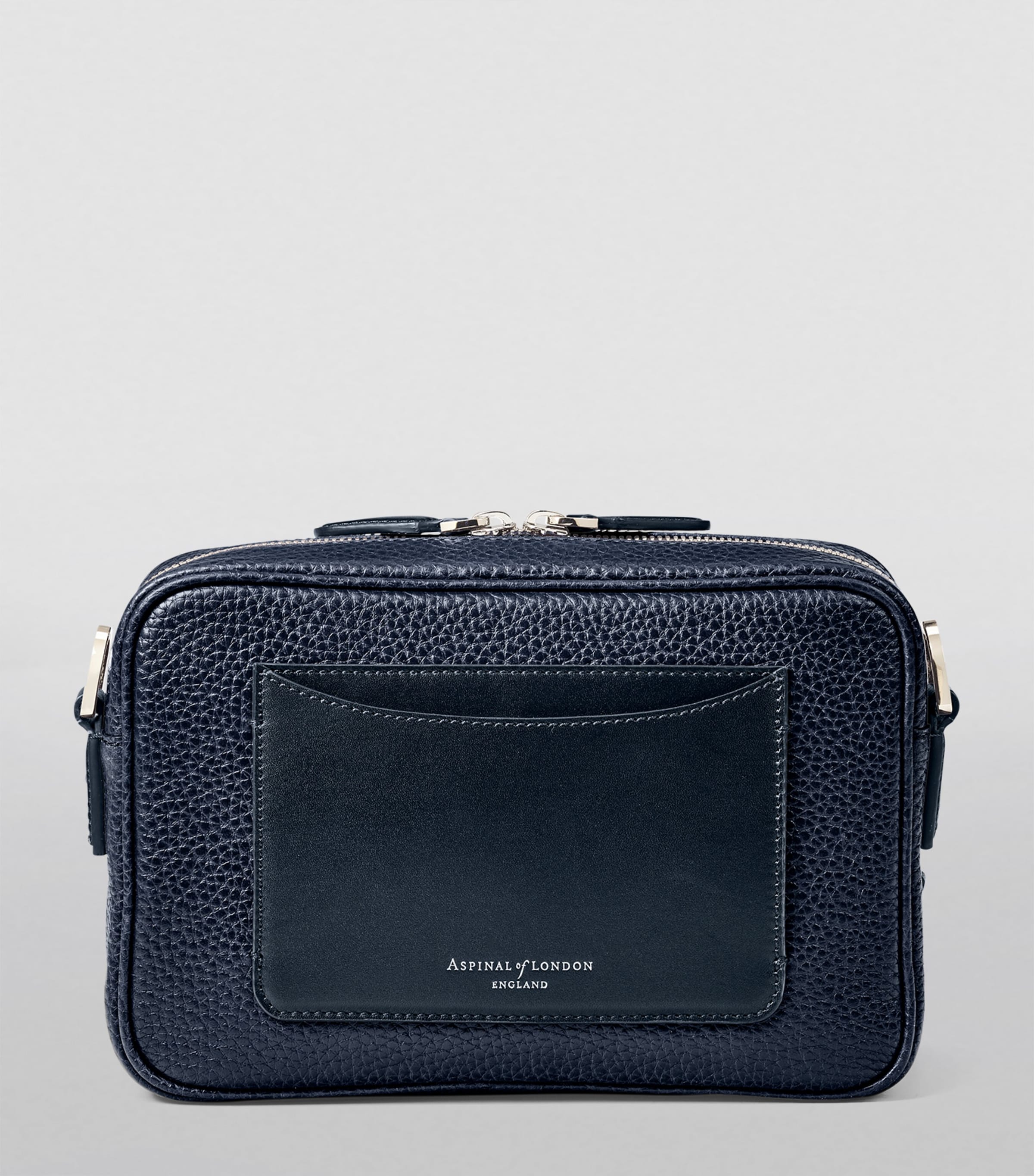 Leather Reporter East West Messenger Bag
