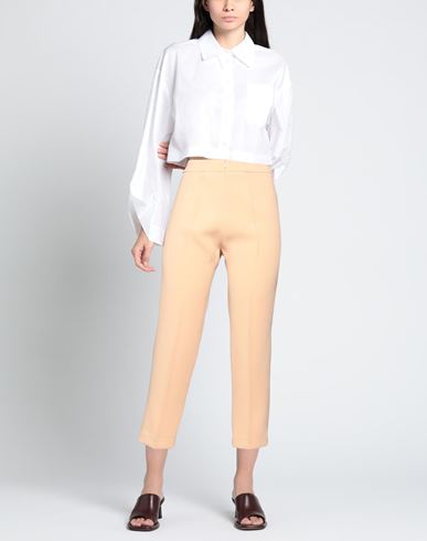 Woman Pants Salmon pink Size 6 Polyester