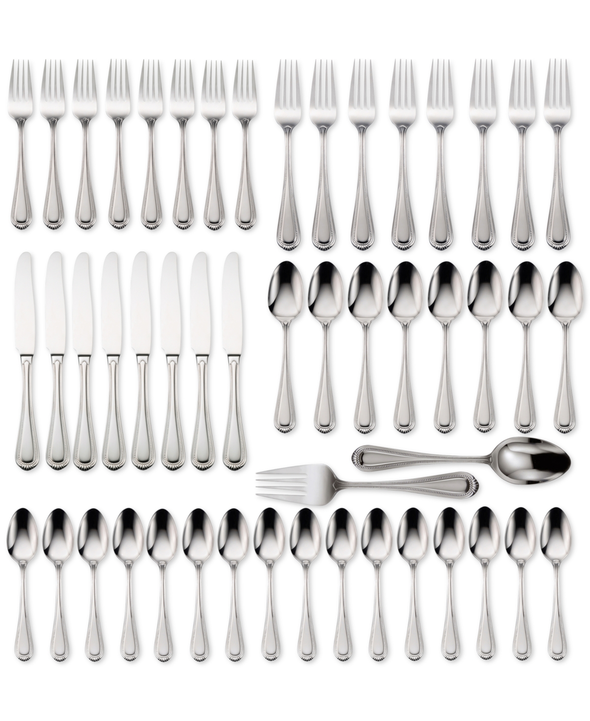 Countess 50-Pc Flatware Set, Created for Macy's