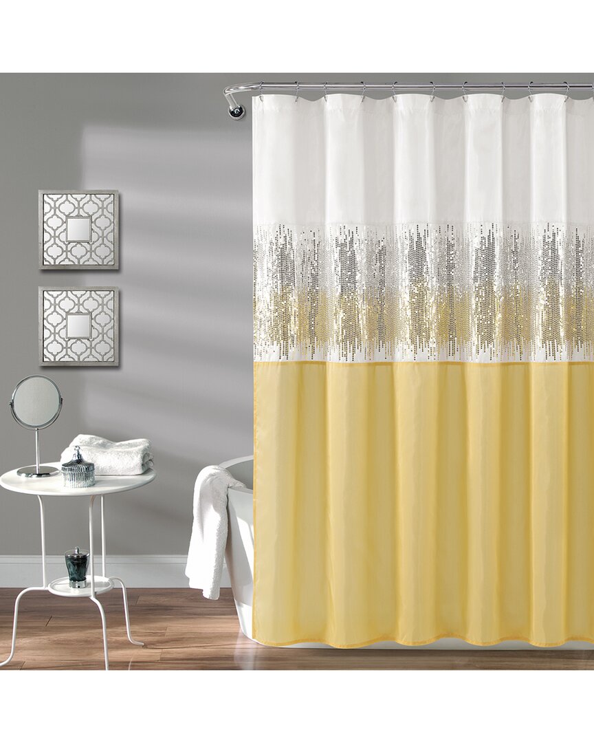 Lush Decor Fashion Night Sky Shower Curtain