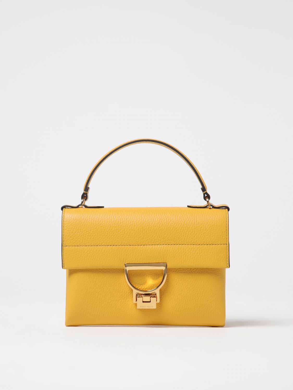 Mini Bag COCCINELLE Woman color Yellow