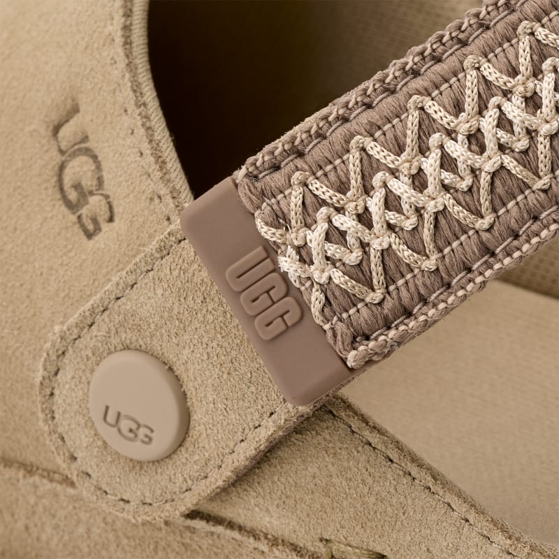 ® Women's Goldenstar ®braid Clog Suede Clogs in Mustard Seed